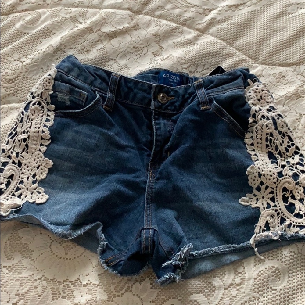 Lace shorts